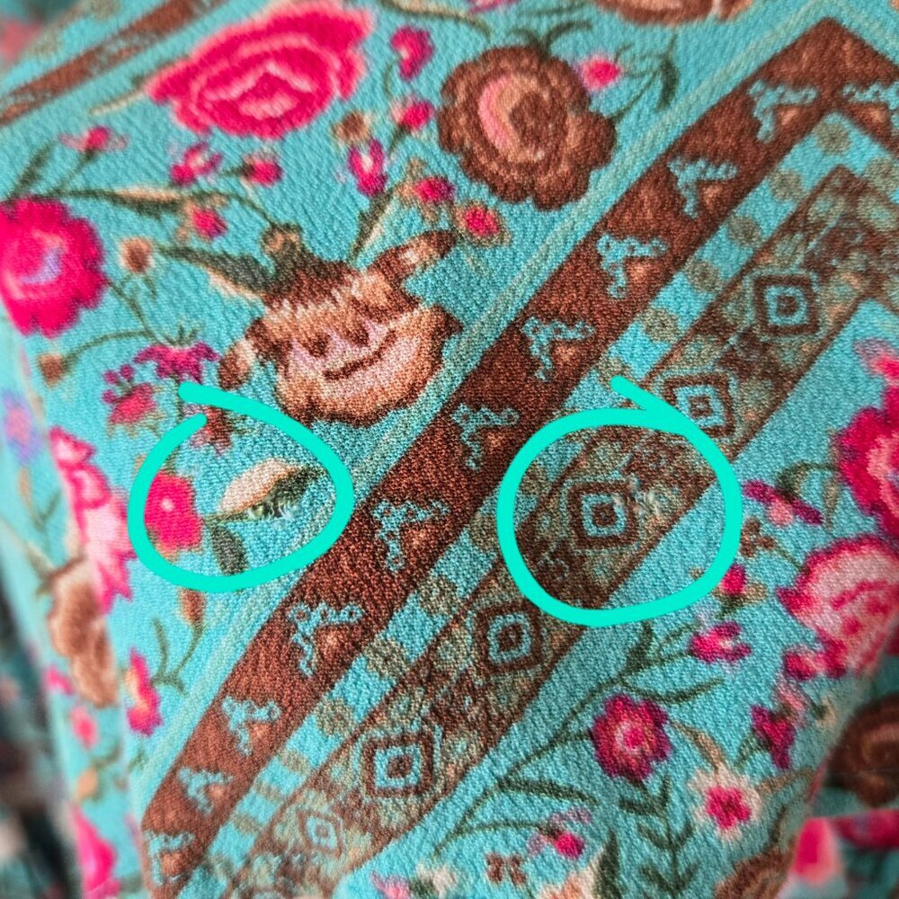 Spell and the Gypsy Collective Babushka Midi Dress Turquoise XS - Picture 15 of 16